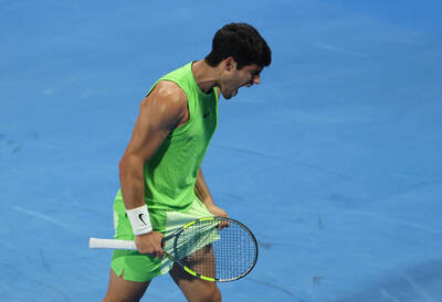 網球》艾卡拉茲樂見跟辛納一起參賽 「我打進決賽的時刻會大增」