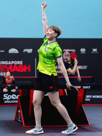 讓2追3逆轉瑞典女將 簡彤娟連4年挺進新加坡大滿貫正賽