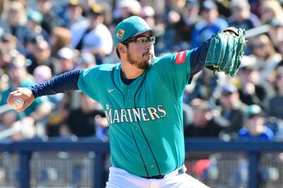 MLB》台灣隊經典賽警戒對手！水手韓裔強投春訓初登板1.2局無失分