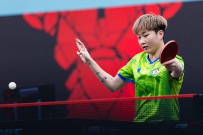 桌球》新加坡果真是幸運地 簡彤娟連續4年闖進32強