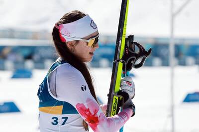 冬奧》越野滑雪50公里 台美混血美女余睿第22名完賽、排名亞洲最佳