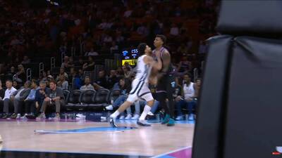 NBA》大場面！小皮朋被撞倒氣炸和對方大打出手 灰熊不敵熱火（影音）