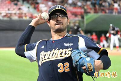 台日交流賽》兄弟史上第1人！ 王牌投手猛飆火球宰制軟銀