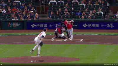 經典賽》只投1場的老虎塞揚強投！慘遭英國「首局首打席首球」開轟