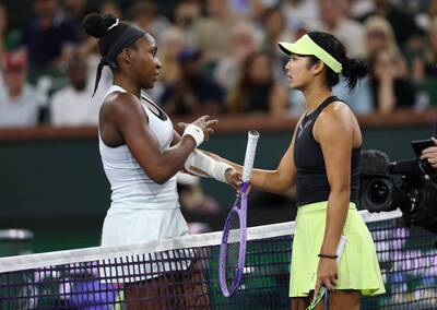 P:0:網球》菲律賓史上第一人！艾亞拉因高芙傷退勇闖印地安泉16強