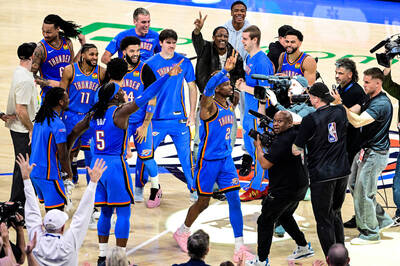 NBA》SGA準絕殺金塊 加碼追平連續20+歷史紀錄