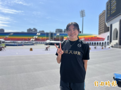 P:2:青年盃田徑》台灣最快高中生陳羿岑回台參賽 分享旅日心得