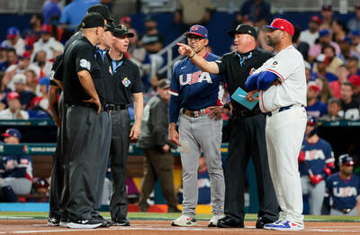 經典賽》再見三振充滿爭議！主審超誇張誤判 美國隊主帥發聲了