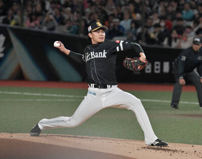 日職》軟銀初登板「震撼教育」！徐若熙首局挨轟火速回穩