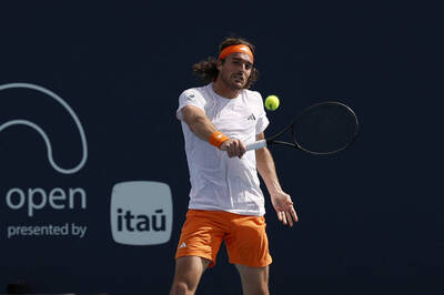 網球》西西帕斯回來了！邁阿密大師賽爆冷扳倒第5種子