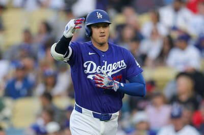 MLB》怪力！大谷翔平夯初速178KM暴力二壘安 明天先發登板