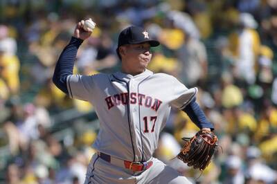 MLB》鄧愷威接替今井達也登板！狂催火球2.1局飆3K無失分