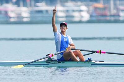 全大運划船》擺脫預賽低潮 林子宸退休戰衝出四連霸