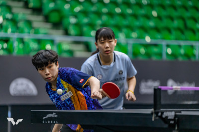 桌球》力退南韓組合闖進女雙4強，黃愉偼/蔡昀恩創合拍最佳戰績