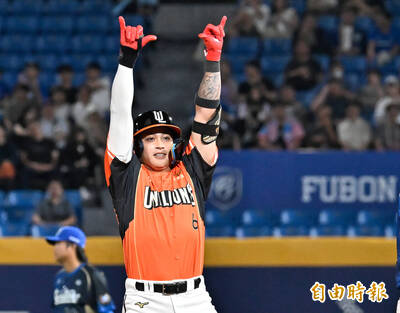 中職》統一獅9：5勝富邦悍將 李丞齡重回職棒首獲單場MVP