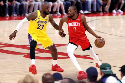 NBA季後賽開打！詹皇領軍湖人戰火箭 今日賽事預告與轉播