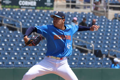 MiLB》超猛三振秀！台灣強投林維恩5局飆8K無失分 奪2A首勝