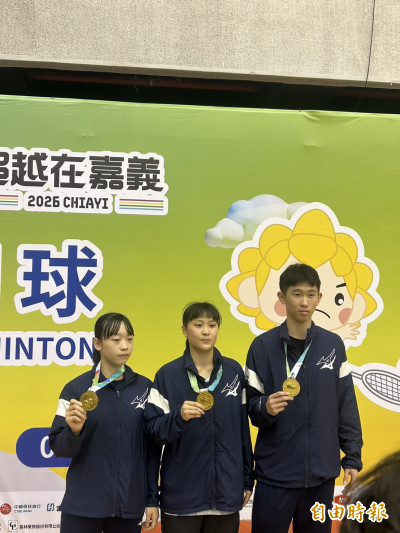 全中運羽球》北市大同莊沅學奪男單冠軍 教練期待「三刀流」的廖元琪女單封后