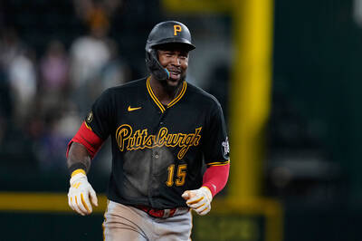MLB》罕見擊中標竿頂端！克魯茲轟出本季最狂暴力轟 海盜主帥：這輩子沒見過...