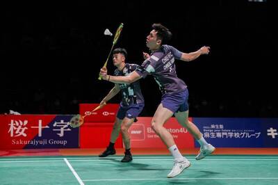 P:2:湯姆斯盃》王齊麟／邱相榤第3局漂亮8：0開局力退南韓 台灣率先聽牌