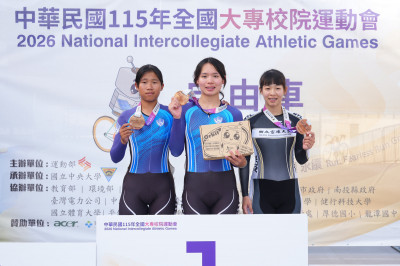 全大運自由車》展現國手實力！劉尚盈締造5金首見紀錄