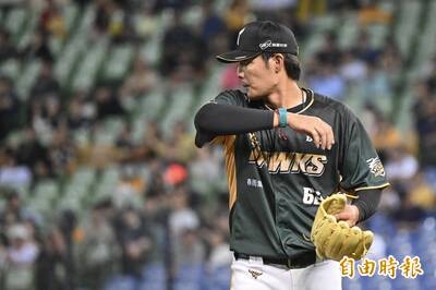 中職》王維中前天先發1局爆 蕭任汶：球速沒有恢復