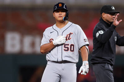 MLB》台灣怪力男李灝宇敲長打 擊球初速165公里為全場第五快