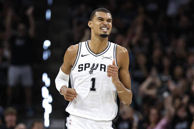 NBA季後賽》「法國怪物」溫班亞瑪領軍 馬刺相隔9年重返西部準決賽