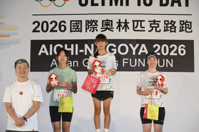 路跑》奧林匹克路跑為亞運國手加油！ 國一女孩張雨惟10K封后