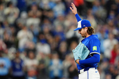 MLB》藍鳥王牌高斯曼2000K達陣 大聯盟現役第6人