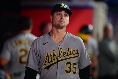 MLB》從天堂掉到地獄！運動家前農場大物拚無安打不成還被敲再見轟、慘吞苦澀敗仗