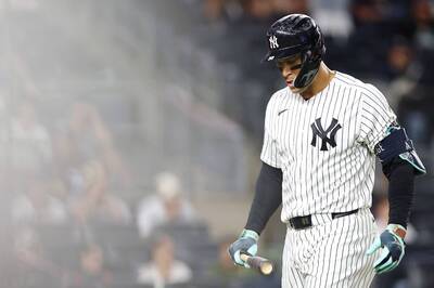 MLB》4K高畫質！洋基重砲「法官」狂吞三振 創暌違56天不名譽紀錄
