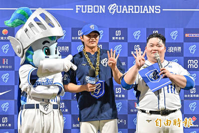 中職》太閃了？富邦新王牌超狂表現 奪MVP比出「47」魔術數字