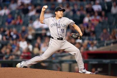 MLB》菅野智之6.2局優質先發 洛磯上演逆轉秀、斬斷響尾蛇5連勝