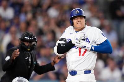 MLB》明天還能投球嗎？ 大谷翔平被觸身球砸提前退場