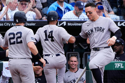 MLB》把對手當發球機！洋基瘋狂24安6轟爆打 締造隊史首見偉業