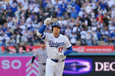 MLB》二刀流出擊！大谷翔平首局就敲怪力轟 棒打前輩菅野智之