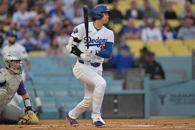 MLB》二刀流出擊！大谷翔平首局就敲怪力轟 棒打前輩菅野智之