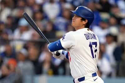MLB》連2戰炸裂！大谷翔平本季第10轟出爐 道奇3轟痛擊費城人強投
