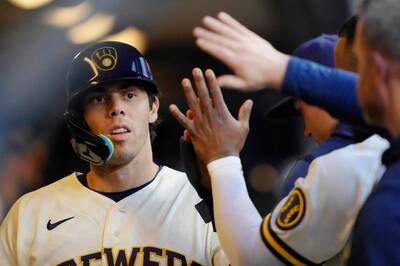 MLB》釀酒人狂敲18安、對手奉送11次保送 猛灌16分打爆巨人