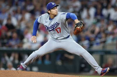MLB》防禦率僅0.74！大谷翔平6局6K無失分好投 前4打席全上壘