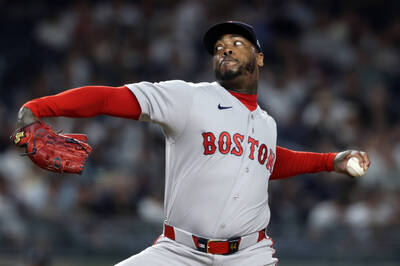 MLB》ERA僅0.46！38歲火球男查普曼關門 助紅襪賞洋基近4戰3敗