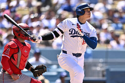MLB》180公里暴力安！六月狂谷打擊率0.480 道奇慘敗天使無緣橫掃