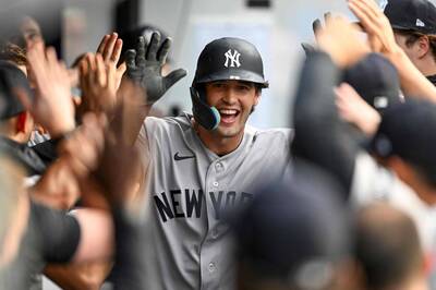 MLB》洋基「左打法官」生涯首轟寫最狂紀錄！隊友笑：還以為是賈吉