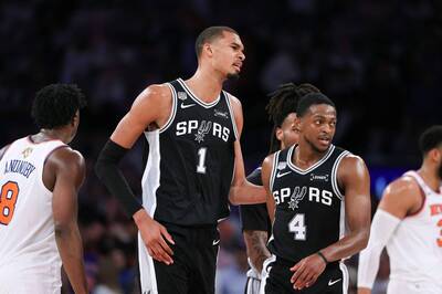 NBA冠軍賽》溫班亞瑪狠推布朗森！聯盟坦承漏判但不升級惡意犯規（影音）