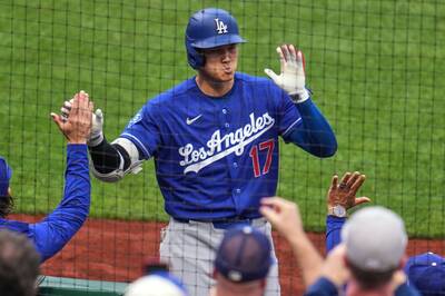 MLB》悲報！大谷翔平開轟後卻意外傷退 道奇比賽還沒打完又折損2人