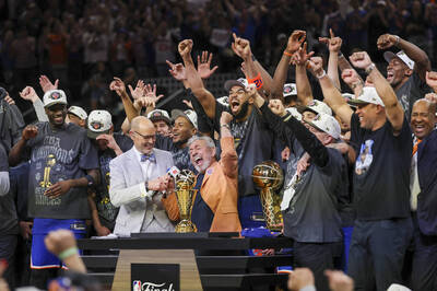NBA冠軍賽》紐約之王太神！布朗森轟45分 尼克逆轉馬刺睽違53年封王