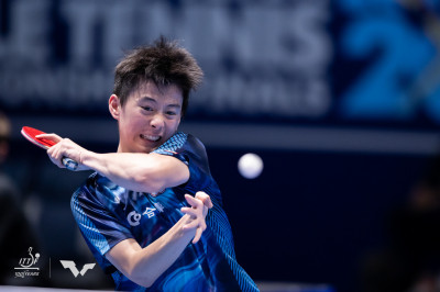 WTT大滿貫》5局大戰扳倒一哥林昀儒 郭冠宏首度闖進大滿貫賽32強