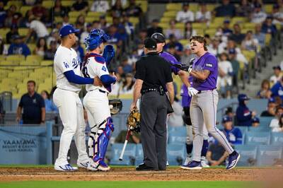 MLB》敲再見安前又和對手起衝突！道奇「惡棍」拉辛還原大場面當下