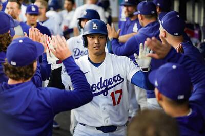 MLB》聽牌300轟偉業！大谷翔平3安猛打賞4打點 道奇11局再見安險勝